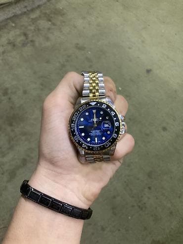 gunuş saat: İki rəngli metal bilərzikli kişi qol saatı ROLEX OYSTER PERPETUAL — 3