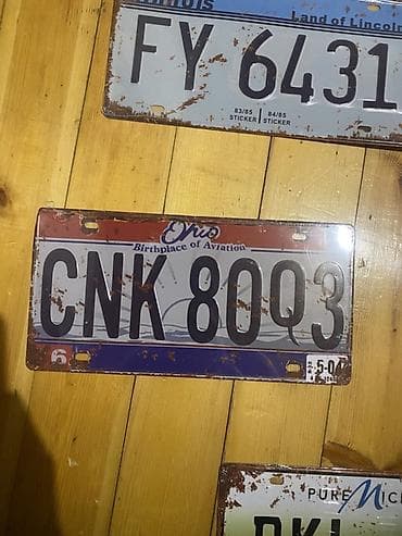 ABŞ dövlət nömrelerı dekratıv demır nomre — 5