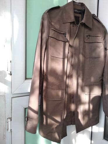 Pencəklər: Тренчкот бренда Cacharel премиального качества, цвета хаки. Размер S — 7