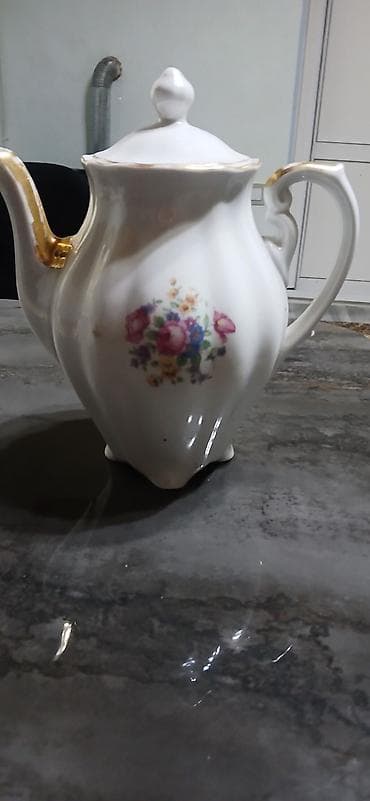 caydanlar: Rəng - Ağ, Çaydan, Farfor — 1