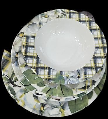 qaqa profil sekilleri: Nahar dəsti, rəng - Bənövşəyi, Keramika — 4