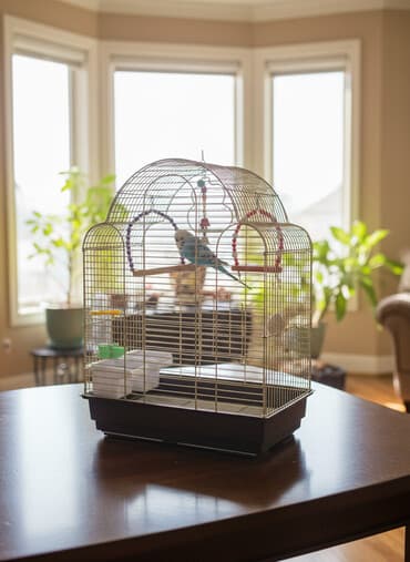 Qəfəs aksesuarlar quşla birgə satılır real alıcılar narahat etsin