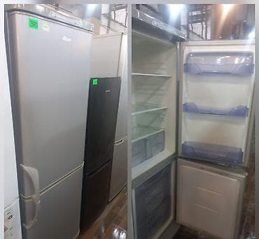 Gümüş rəngli iki qapılı soyuducu - Üst hissə – soyuducu bölmə: bir