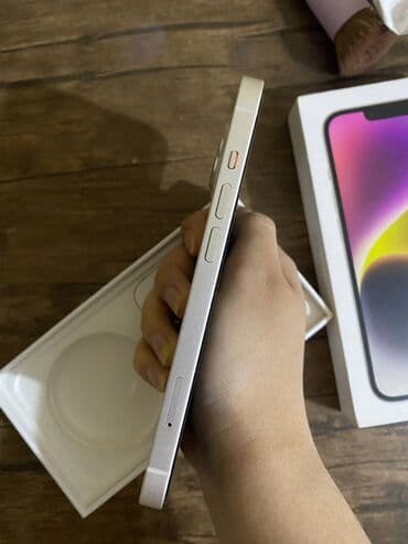 айфон 4 новый: IPhone 14, 128 ГБ, Белый, Face ID, С документами — 7