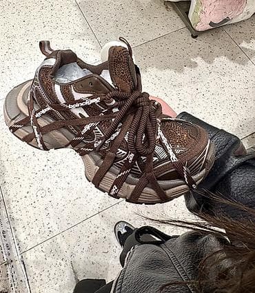 ayaqqabıları 38 r: Ölçü: 38, rəng - Qəhvəyi, Yeni — 1