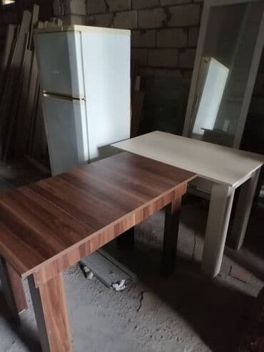 metbex ucun masa: Кухонный стол, Новый, Нераскладной, Ламинат, Прямоугольный стол — 19