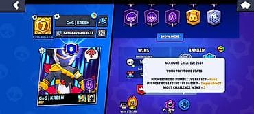Brawl Stars oyun hesabı - Oyun: Brawl Stars - Ad: GnG | KRESH - Klub — 1