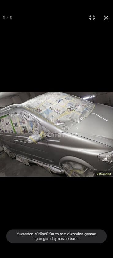 gence qapi: Maşının kuzasının remontu, Boya işi, Öz həyətimdə işləyirəm yerim Zığ — 6