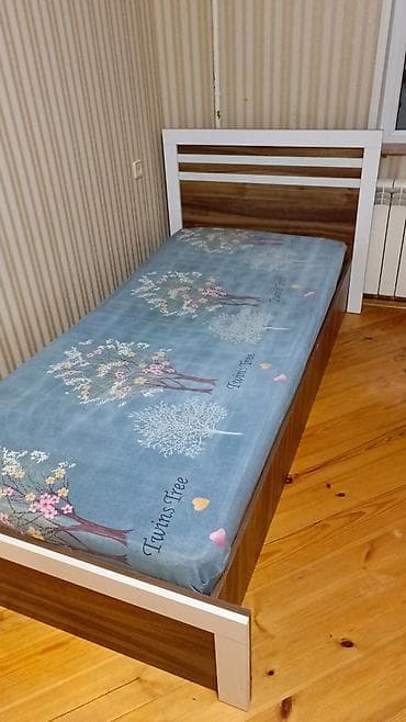 İki ədəd tək nəfərlik çarpayı dəsti - Ölçü: təxmini 90x200 sm (hər lalafo.az -da İki ədəd tək nəfərlik çarpayı dəsti - Ölçü: təxmini 90x200 sm (hər