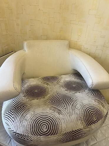 fırlanan stullar: İşlənmiş, Kreslo, Süni dəri, Kredit yoxdur, Çatdırılma yoxdur — 3