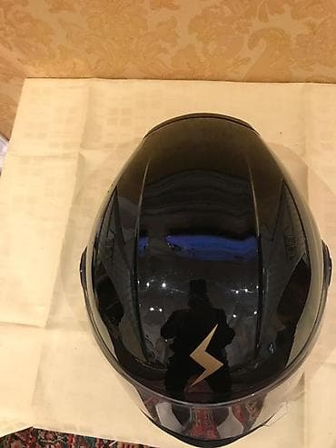 mator yağı: AXk tam üzlü motosiklet dəbilqəsi.yaxsi vezyetdedi.interkom elave — 4