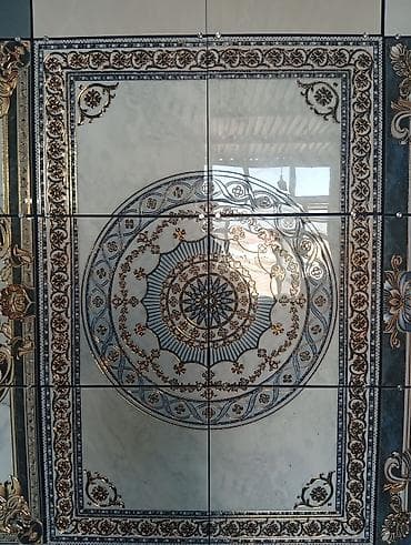 Dekorativ naxışlı keramik plitələr. Məhsul klassik və dəbdəbəli — 4