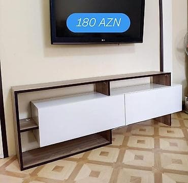 tvi alti: Yeni, Düz TV altlığı, Polkalı, Laminat, Azərbaycan — 5