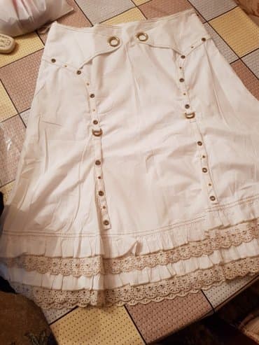 göy rəngli karandaş ətək: Ətəklər — 1