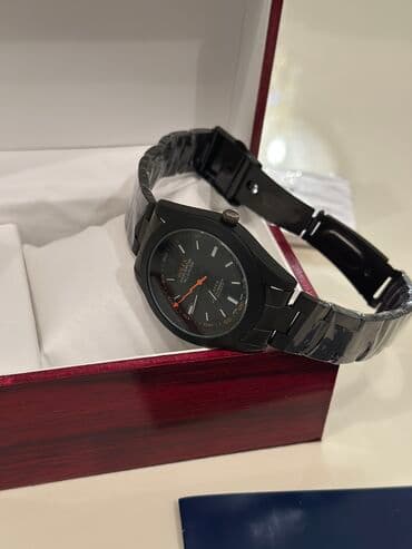 omega qol saatı: Prezidentiski saat Rolex Heç yerdə olmayan qiymət Yenidir tam qara — 2