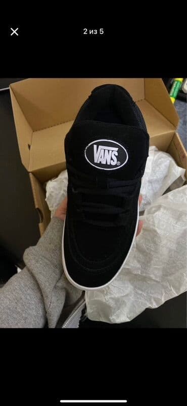 qadınlar üçün ketlər vans old skool: Vans kişi/kadın idman ayaqqabısı Razmer 36 - Rəng: qara - Material — 2