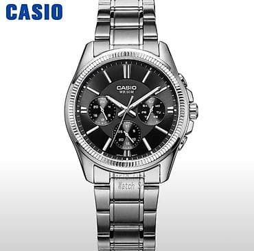 Смарт браслеты: Новый, Наручные часы, Casio, цвет - Серебристый — 1