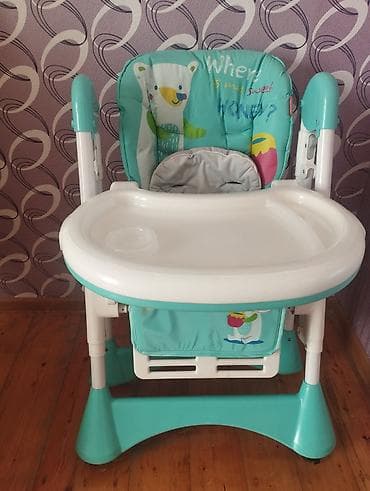 Uşaq yemək stulu – seliqeli işlənib hech bir problemi yoxdur.zemg