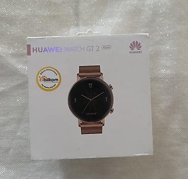 atv smart tv: Huawei Watch GT 2 (42 mm) – rose gold rəngli ağıllı saat ( real — 3