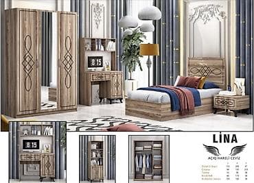 bahalı saat: Oğlan və qız üçün, Yeni, Təknəfərlik çarpayı, Yazı masası, Dolab, Tumba — 2