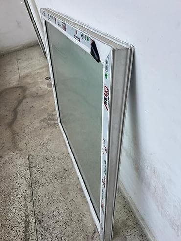 pencere susesi: 🔹 PVC Plastik Pəncərə Satılır 🔹 Ölçü: 120 sm x 70 sm 🔹 Şüşə: Təmiz — 4