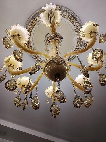 qapi demir qapi seyf qapi: Çılçıraq, 8 lampa — 4