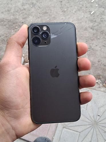 iphone xs satilir: IPhone 11 Pro, 64 GB, Qara, Face ID — 1