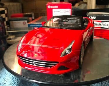 metbex tavan modelleri: Коллекционная модель Ferrari California T Open Red 2014 BBurago Scale — 14