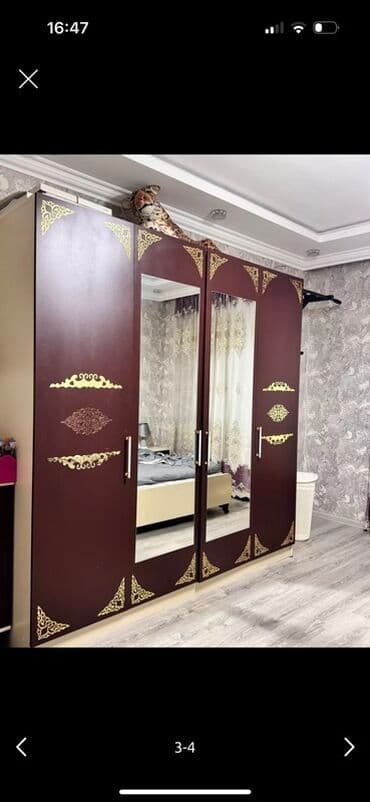 мебель для прихожей: Yataq otağı mebel dəsti Tərkibi: - 3 qapılı iri şkaf – orta hissədə 2 — 1