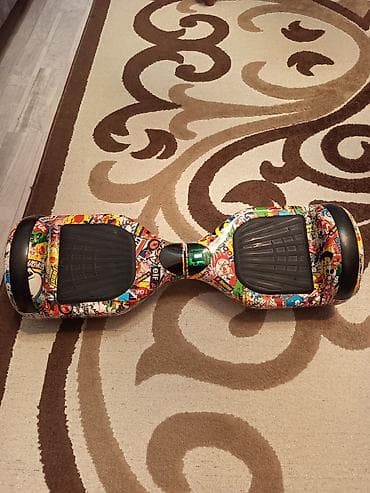 Гироскутеры: Özünütarazlayan elektrikli skuter (hoverboard) - Parlaq, komiks — 4