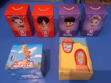 oyuncaq səbəti: Mc donads oyuncaqları satılır denesi 2-5 azn hamsı birlikde 60 azn — 2