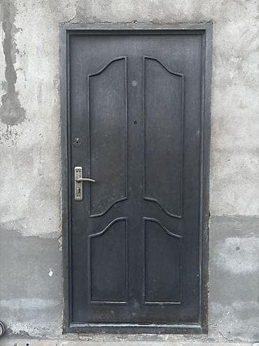 dekor pərdə: Dəmir giriş qapısı 93un 195e - Material: polad/dəmir konstruksiya - — 1