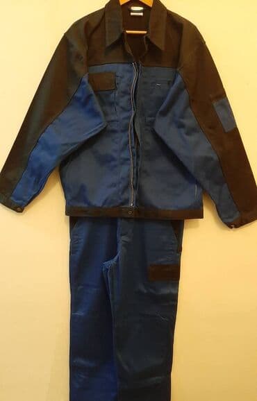 rus papağı: Mühəndis, işci, slesar geyimi kombinezon və gödəkcəsi. Cox keyfiyyətli — 1