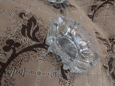 ev ucun dekorlar: Şüşə/kristal külqabı Kulqabi yenidir 4azn Unvan xirdalan #lemi0000 - — 2