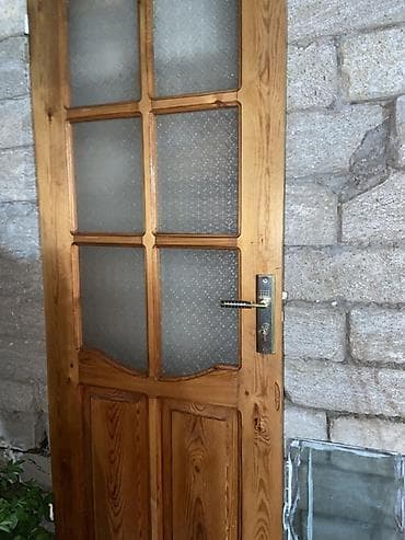 dekor das: Tek tek 50 manat 2 si biryerde 80 manat Ağac teksturalı qapı dəsti və — 2