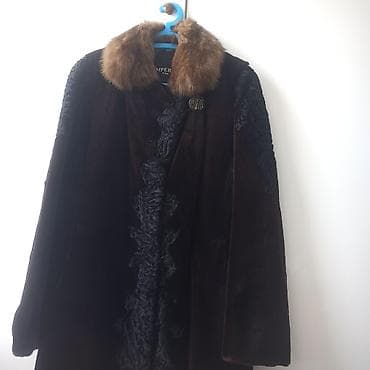 geyimler qadin: IMPERIA FURS qadın qirxilmish mink (стриженая норка) kürk montosu — 1