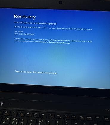 apple notebook: Lenovo noutbuk Ekran yanır amma acılmir Hər şeyi yaxşi vəziyyətdə - — 7