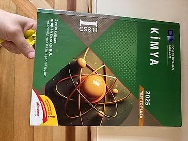 Məhsul: DİM – Kimya 2025 Test Toplusu (I və II hissə) Az işlənib — 2