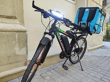 velosipedlər 28: Elektrik velosipedi Strim, 28", sürətlərin sayı: 30, 500-750 Vt, Pulsuz çatdırılma — 1