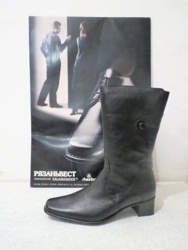 qadınlar üçün demisezon polusapoqlar: Ölçü: 39.5, rəng - Qara, Yeni — 7