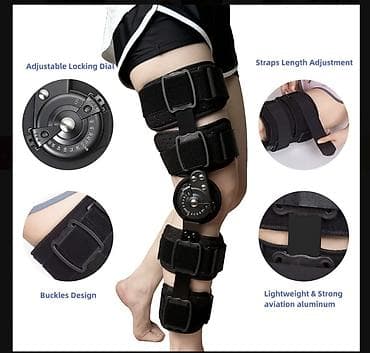 Tibbi geyim: Dərəcəli dizlik ön çarpaz bağ əməliyatdan sonra isidifade olunur — 1