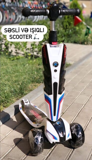 Oyuncaqlar: Samokat, Scooter, Skuter,Samakat🛴 🔹Tormuzlu 🔹 Musiqili🎶 🔸️ Ölkə daxili