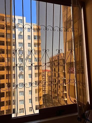 Balkon üçün sürüşən şüşə sistem - Sistem: yuxarıdan asma mexanizmli