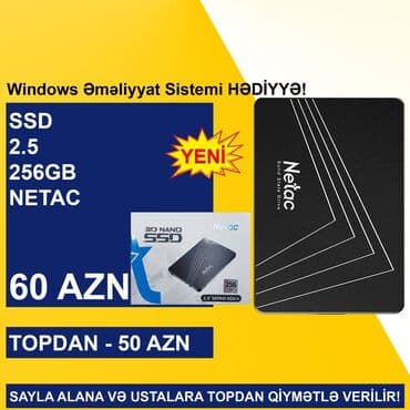 SİM-kartlar: SSD-lər” SAYLA ALANA VƏ USTALARA TOPDAN QİYMƏTLƏ VERİLİR! ⭐2.5 SSD — 4