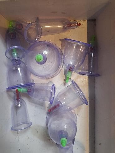 Vakum bankalar dəsti Müxtəlif ölçülərdə şəffaf plastik vakum