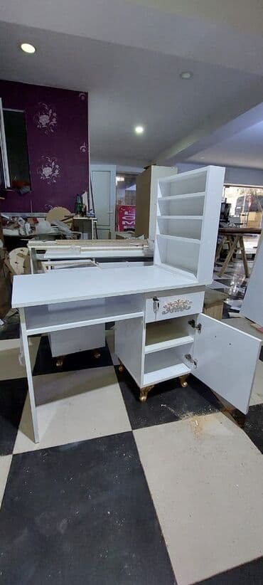 стол для маникюра: Yeni, Manikür üçün masa, Güzgüsüz — 5