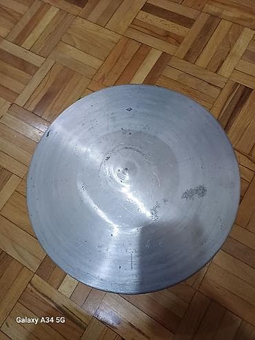 elcilik sekilleri: Aş qazanı, rəng - Gümüşü, Alüminium, 34 sm — 3