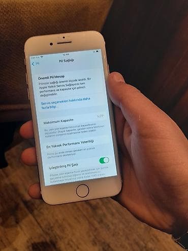 ref iphone satisi: IPhone 7, 32 GB, Gümüşü, Barmaq izi — 6