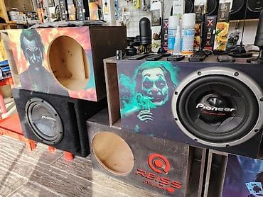 telefon tərtər: Maşın üçün audio avadanlıqları – Pioneer/ Kenwood subwooferlər və — 4