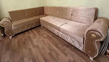 divan ucuz: Künc divan, İşlənmiş, Açılmayan, Bazasız, Vеlur parça, Çatdırılma yoxdur — 1